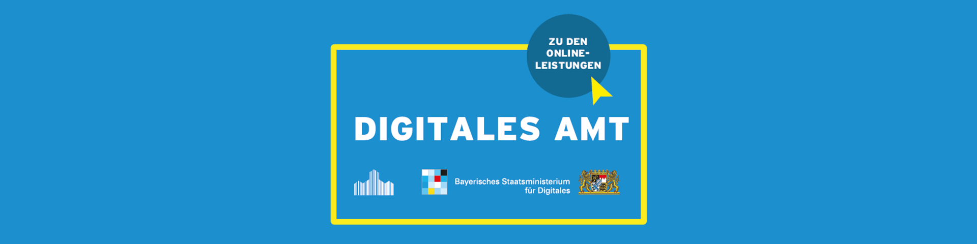 Banner des Digitalen Amts