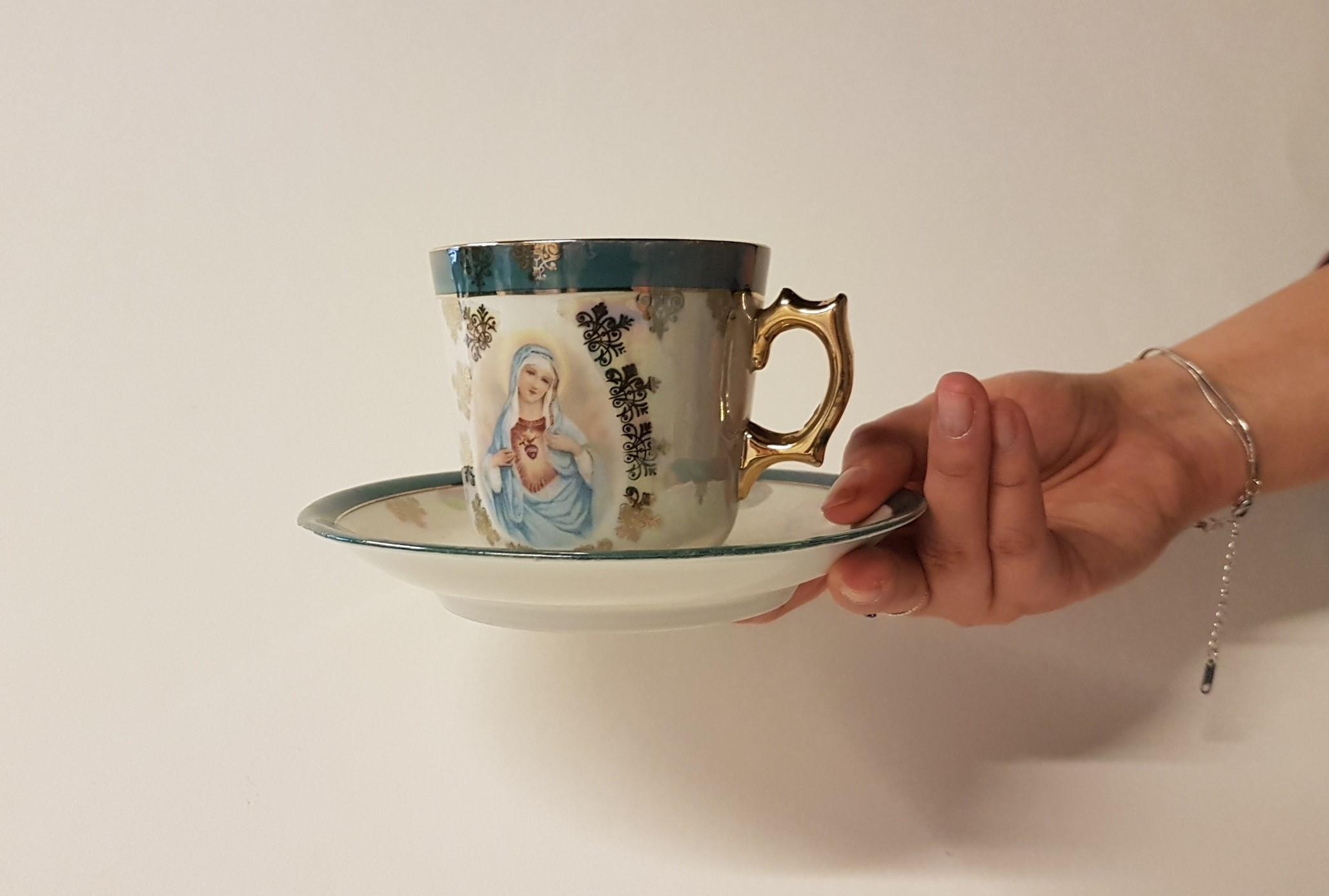 Kaffeetasse Herz Mariä Wallfahrtsmuseum 