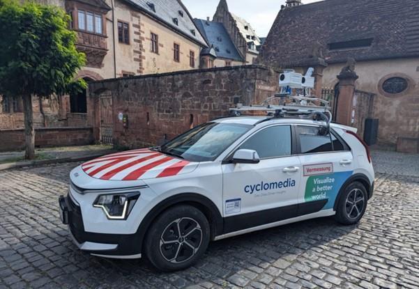 Fahrzeug Cyclomedia Dienstfahrzeug Cyclomedia