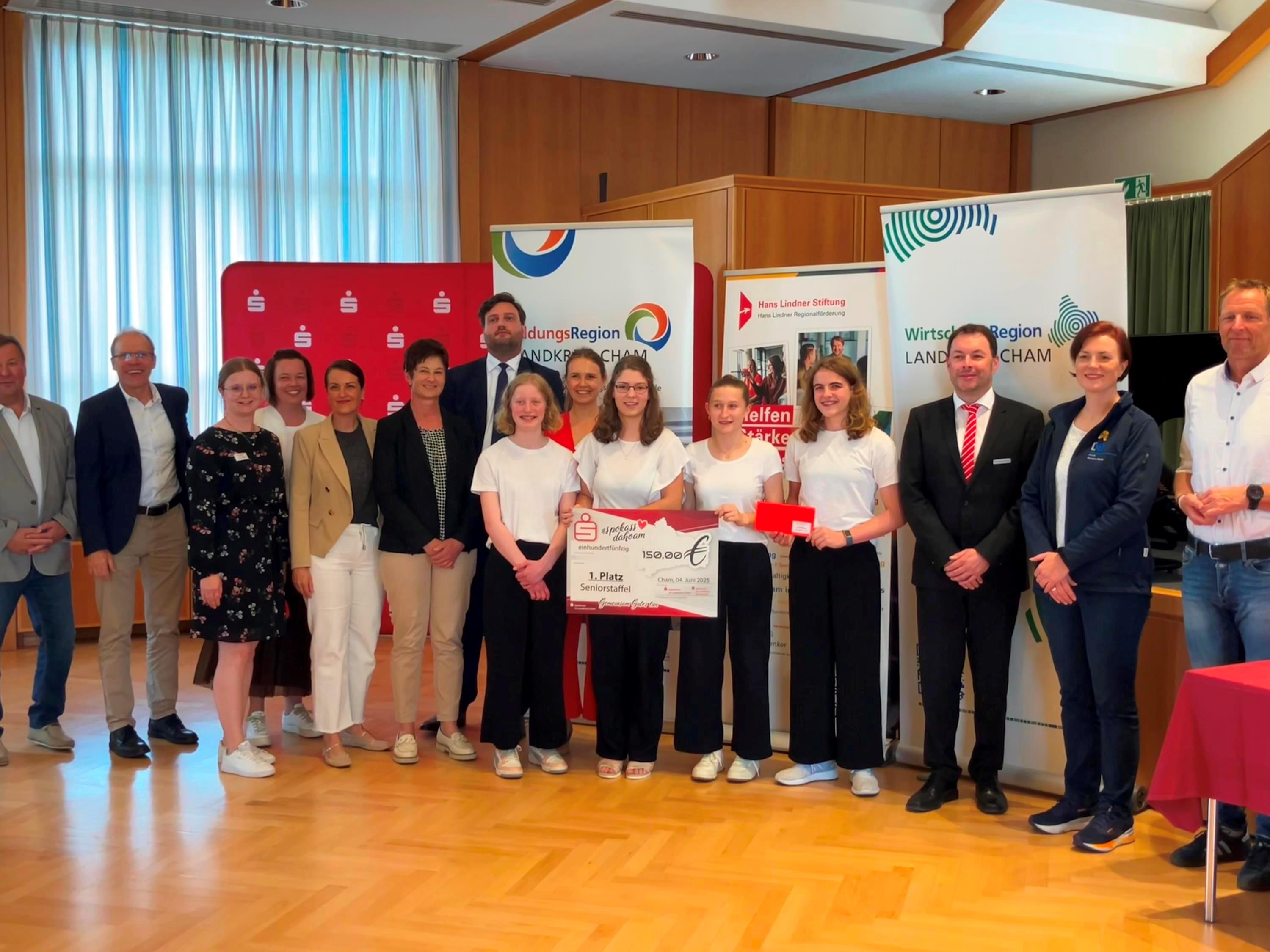 Die Sieger der Seniorstaffel im Schuljahr 2024/2025 Die Siege der Seniorstaffel aus Oberviechtach